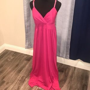 🎉Allison Brittney pink maxi dress